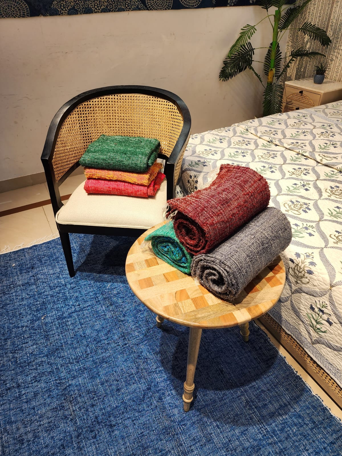 Assorted Dhurrie in vibrant colors