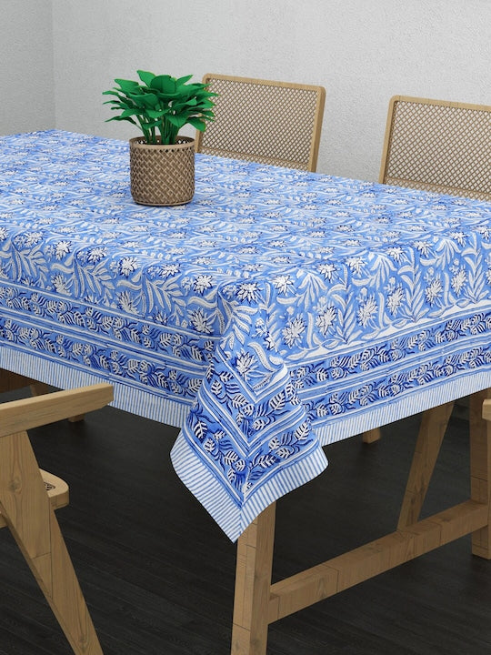 Handblock Printed Table Cover - 6 Seater (60X90 Inches)