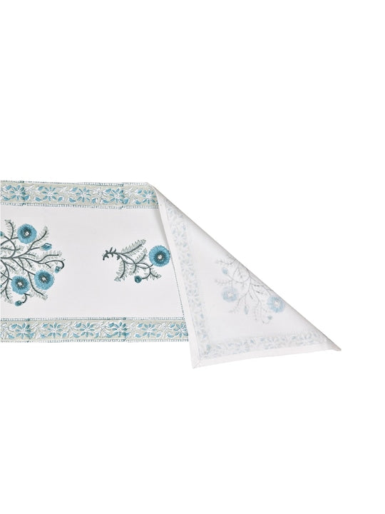 Handblock printed Table runner - 12X70 inch