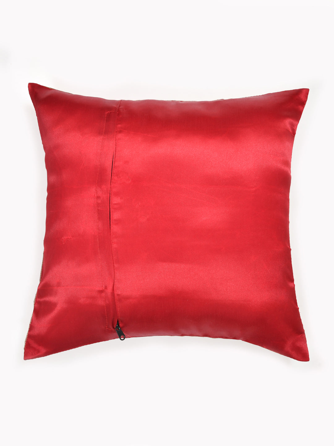 Set of 2 Banarasi Zari Cushion Cover - 16X16 Inches11100815