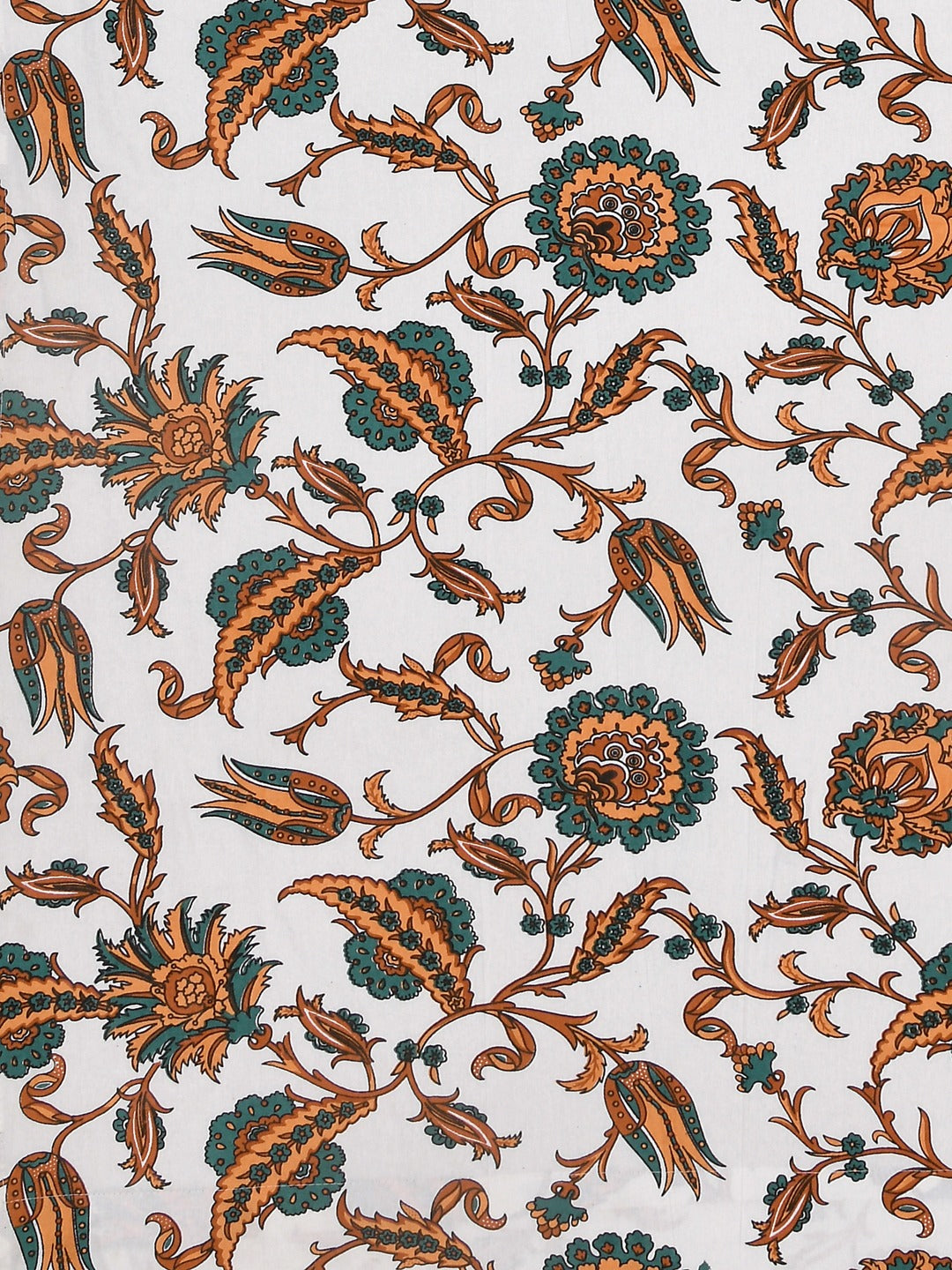 Cotton Ethnic motifs Printed Curtains - Set of 2 - 7X4 feet