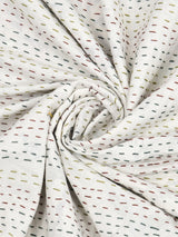 Handblock printed Kantha Bedcover