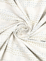 Handblock printed Kantha Bedcover