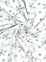Ethnic Printed Reversible Single Bed Cotton AC Blanket | Lightweight Summer Dohar 60x90 inches