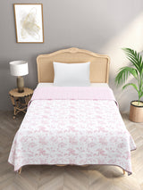Ethnic Printed Reversible Single Bed Cotton AC Blanket | Lightweight Summer Dohar 60x90 inches