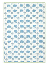 Ethnic Printed Reversible Single Bed Cotton AC Blanket | Lightweight Summer Dohar 60x90 inches