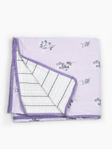 Ethnic Printed Reversible Single Bed Cotton AC Blanket | Lightweight Summer Dohar 60x90 inches