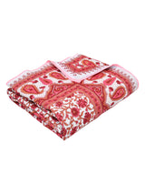 Floral Printed Single Bed Cotton Quilt with cotton filling