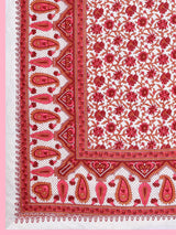 Floral Printed Single Bed Cotton Quilt with cotton filling