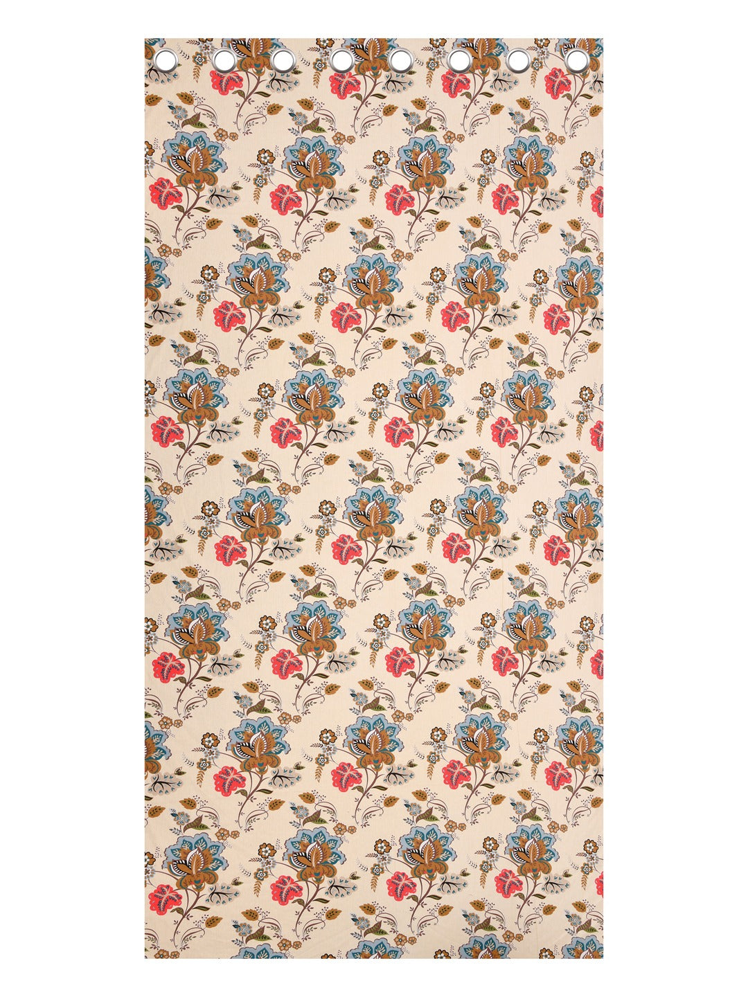 Cotton Ethnic motifs Printed Door Curtains - Set of 2 - 9X4 feet