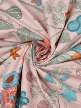 Cotton Ethnic motifs Printed Curtains - Set of 2 - 7X4 feet