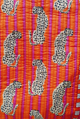 Handblock Printed Quilted Tote Bag without zip/button 17x18x 6 inches