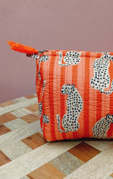 Set of 3 cosmetic bag/pouches with waterproof lining