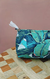 Set of 3 cosmetic bag/pouches with waterproof lining