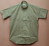 Men by House of Gulab Short Sleeves Cotton Shirt