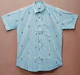 Men by House of Gulab Short Sleeves Cotton Shirt