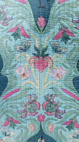 Handblock Printed Quilted Tote Bag without zip/button 17x18x 6 inches