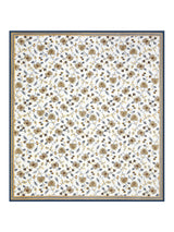 Quilted Floral Printed Reversible Bedcover with 2 Pillow Covers