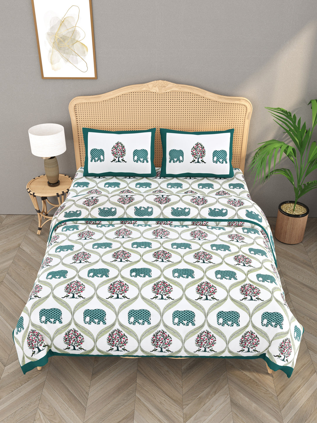 Bedsheets with 4 pillow cheap covers