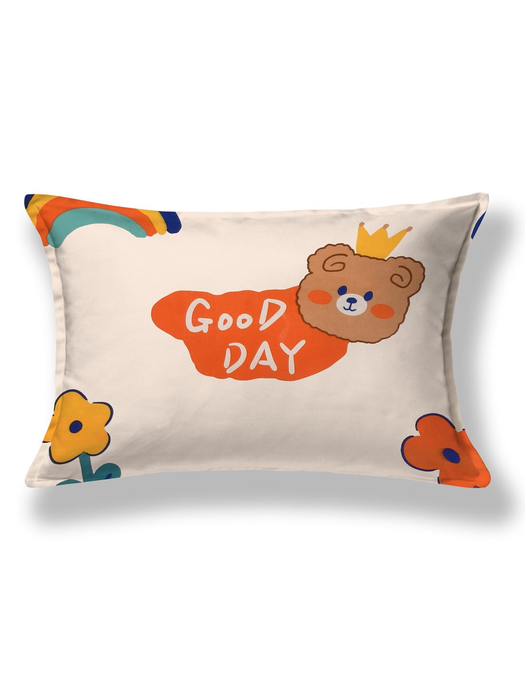 Kids Print Single bedsheet with 1 Pillow Cover