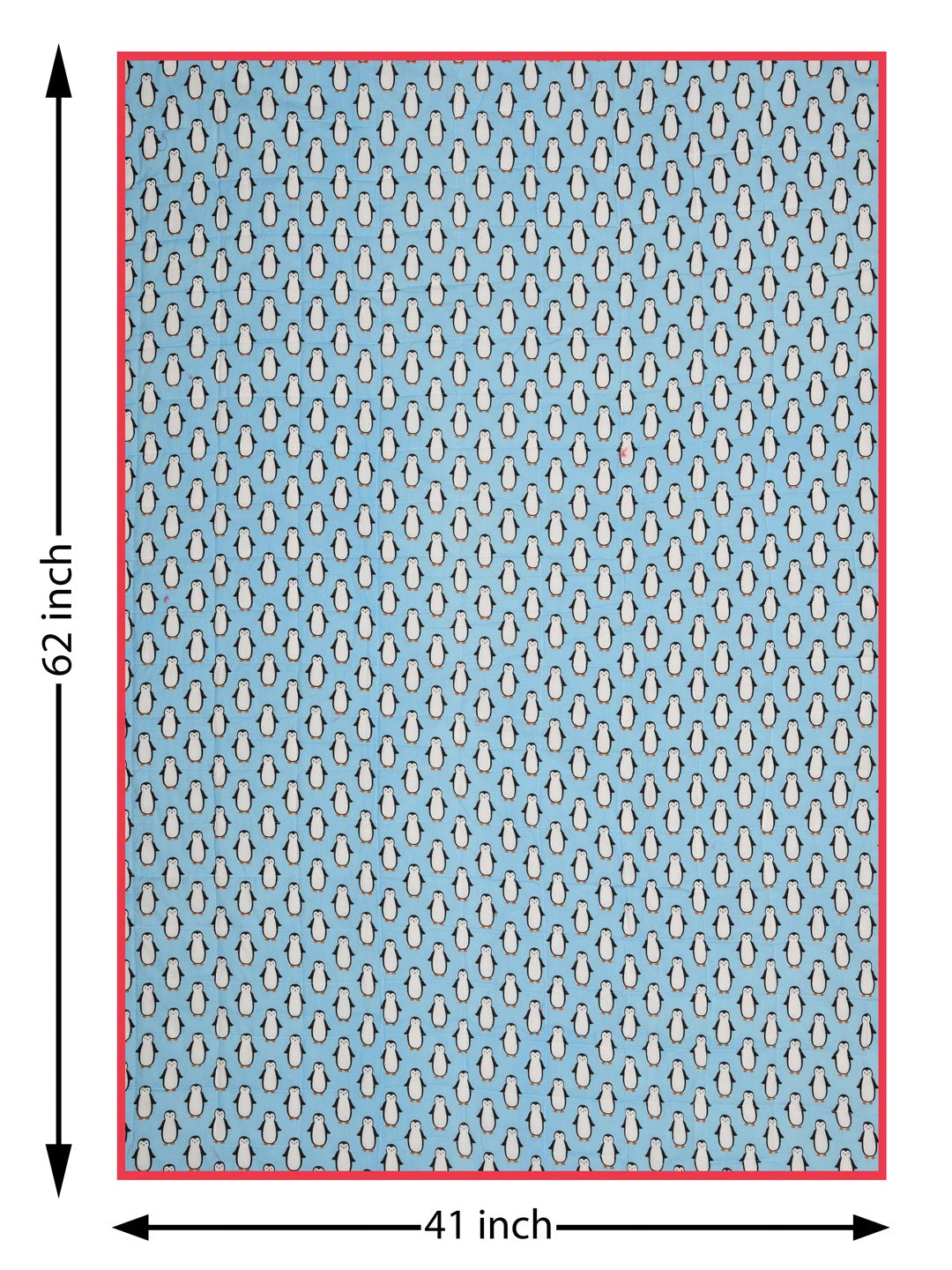 Cotton Reversible Kids Dohar/AC Blanket - 40X60 Inches