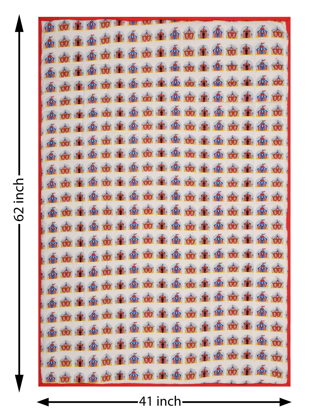 Cotton Reversible Kids Dohar/AC Blanket - 40X60 Inches