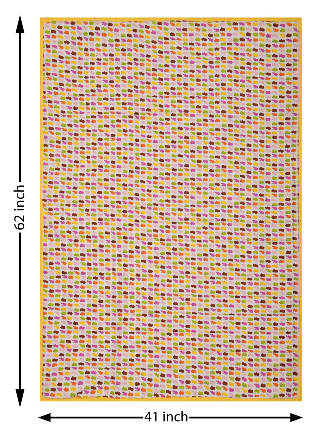Cotton Reversible Kids Dohar/AC Blanket - 40X60 Inches