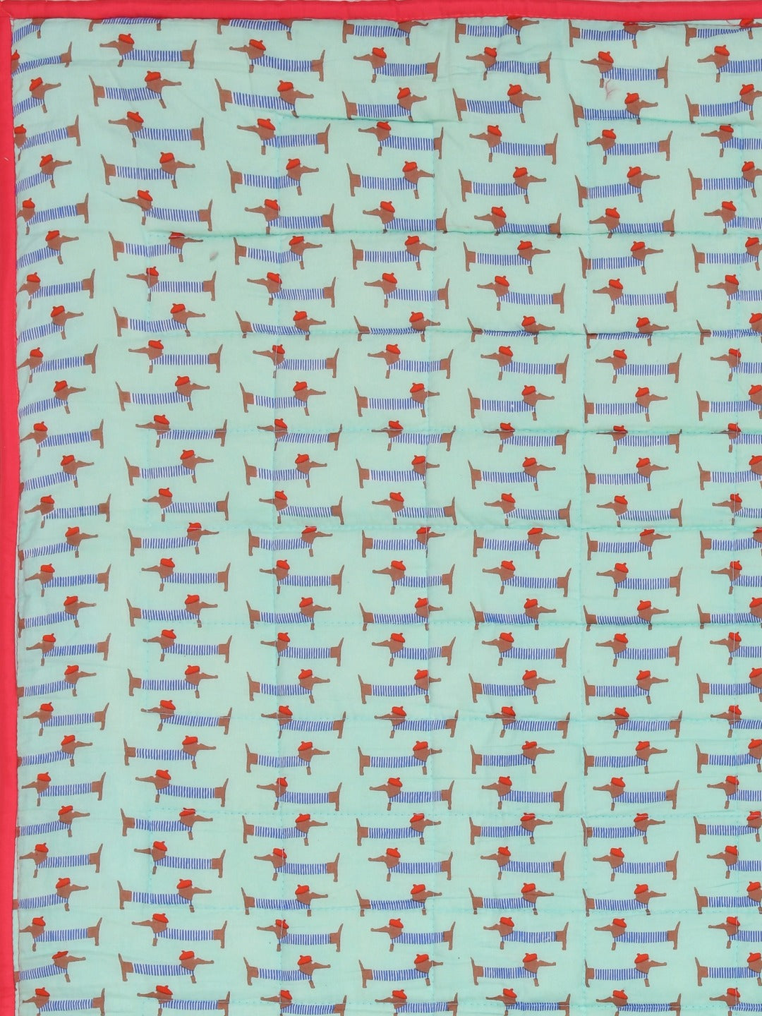 Cotton Reversible Kids Dohar/AC Blanket - 40X60 Inches