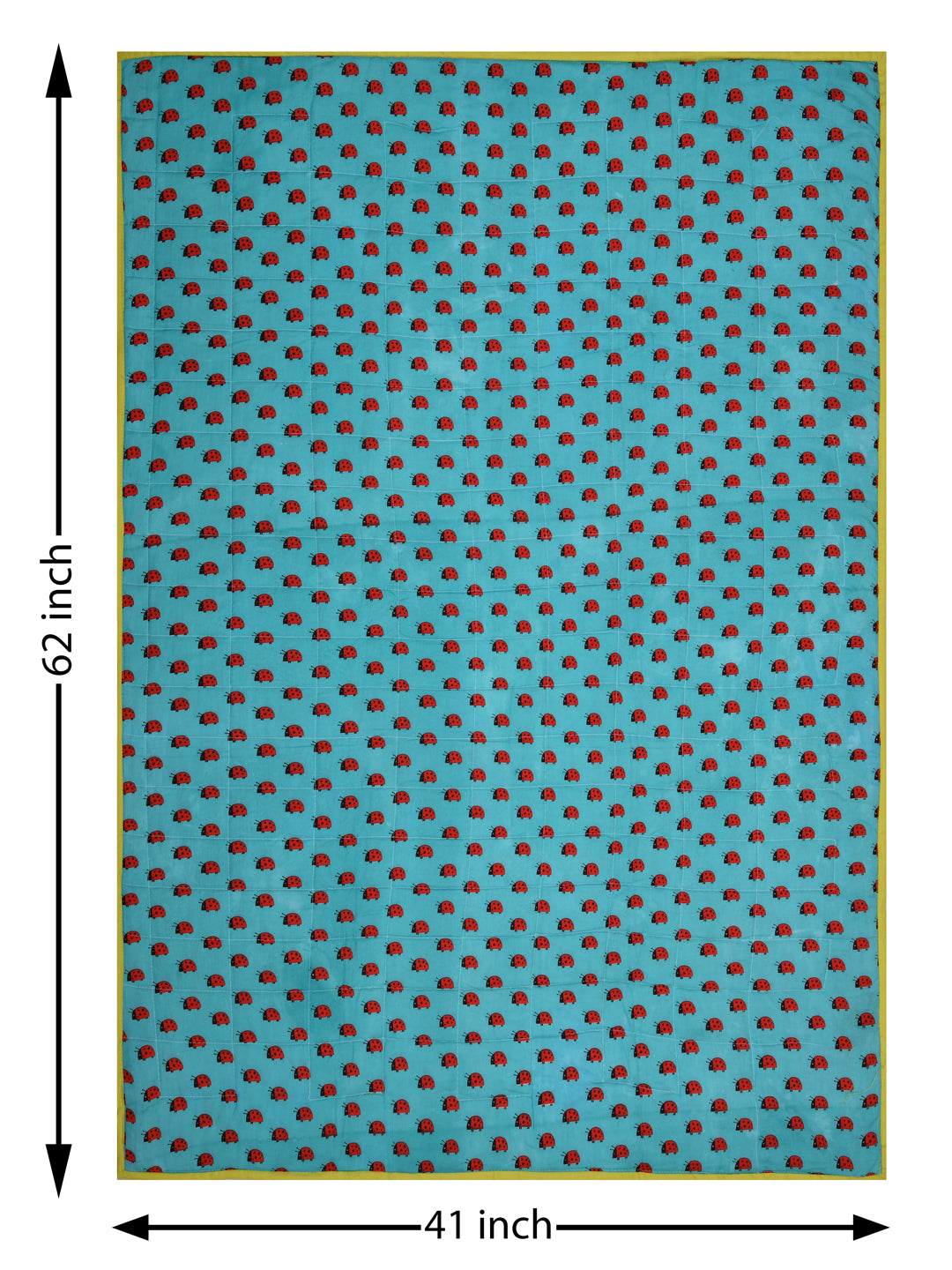 Cotton Reversible Kids Dohar/AC Blanket - 40X60 Inches