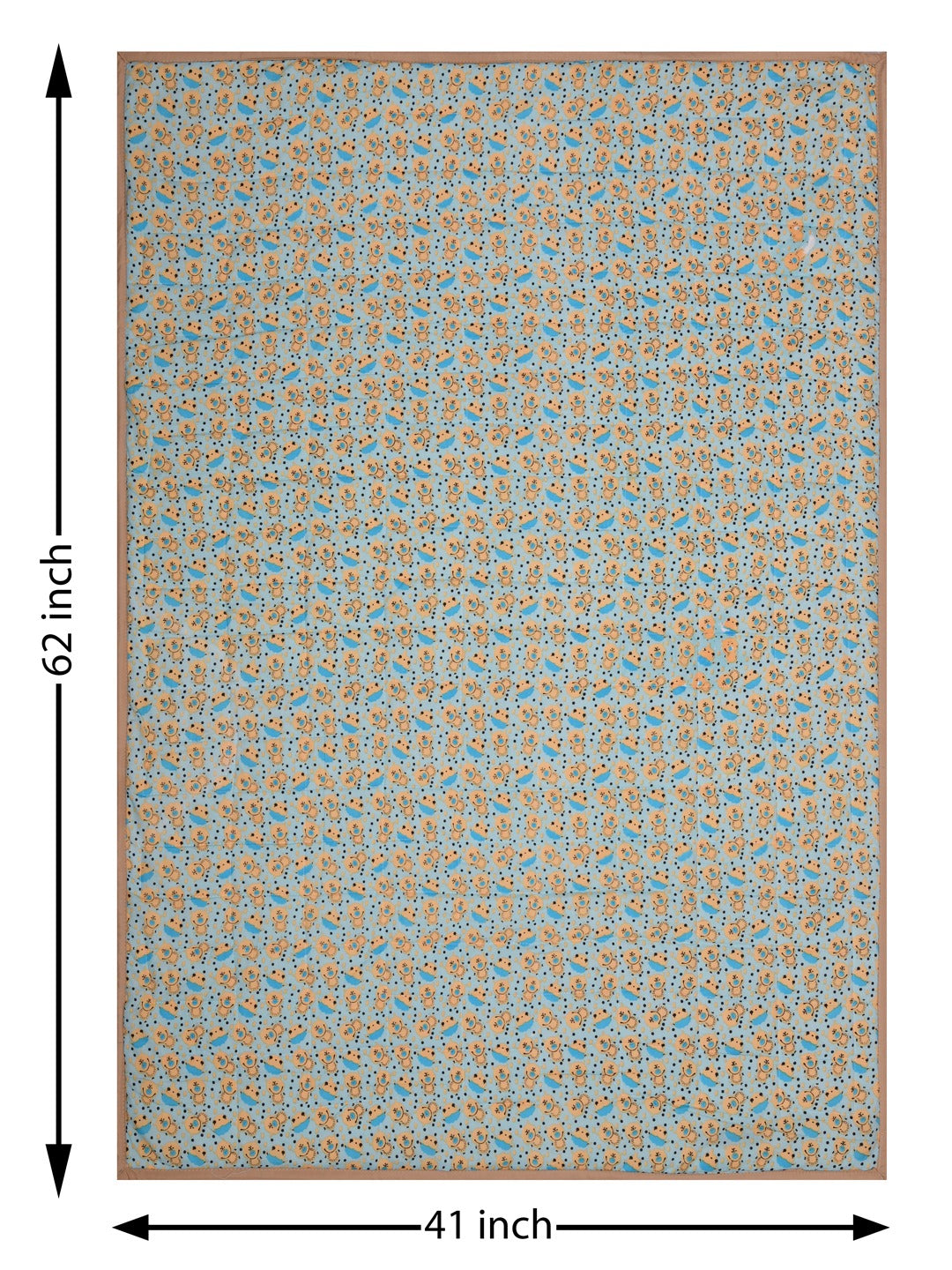 Cotton Reversible Kids Dohar/AC Blanket - 40X60 Inches