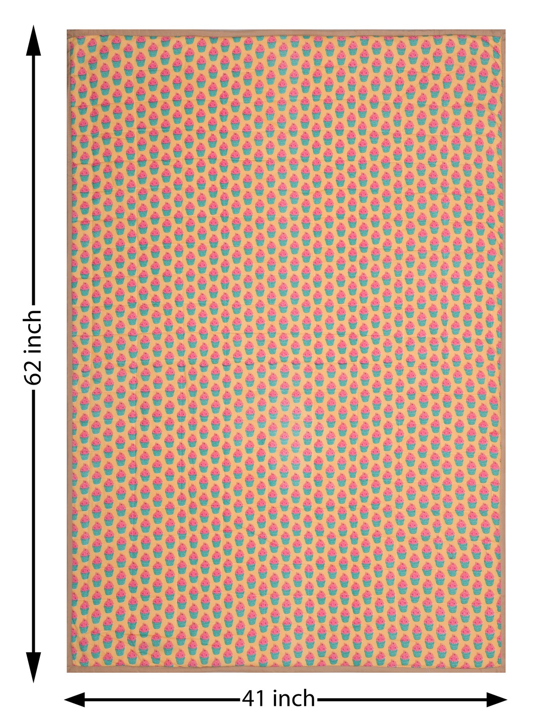 Cotton Reversible Kids Dohar/AC Blanket - 40X60 Inches