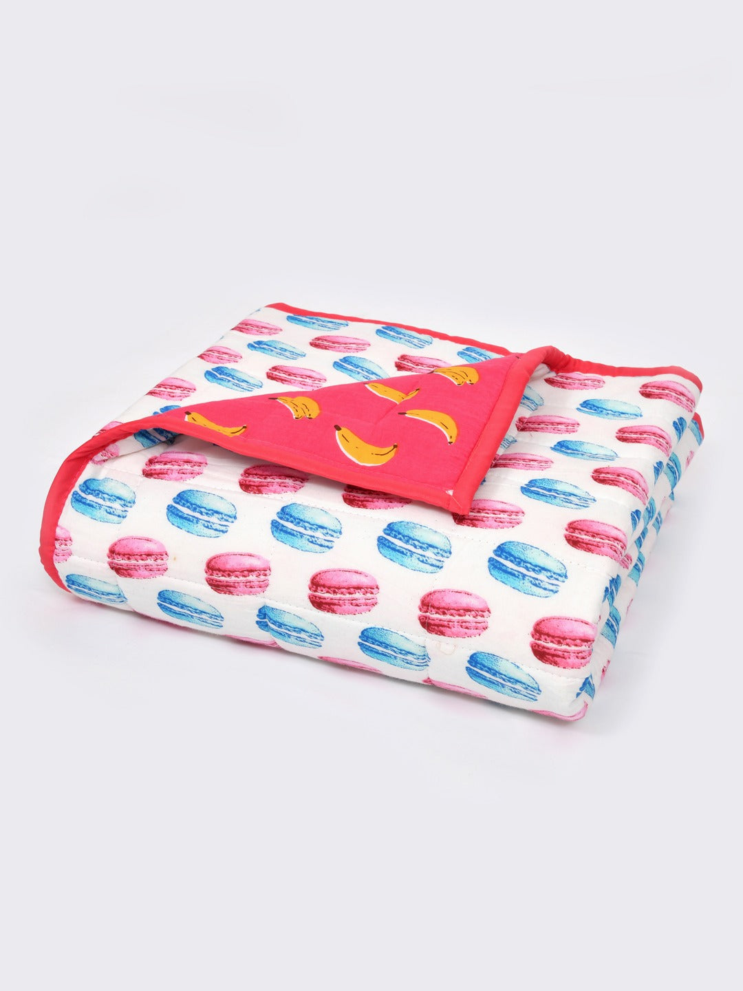 Cotton Reversible Kids Dohar/AC Blanket - 40X60 Inches