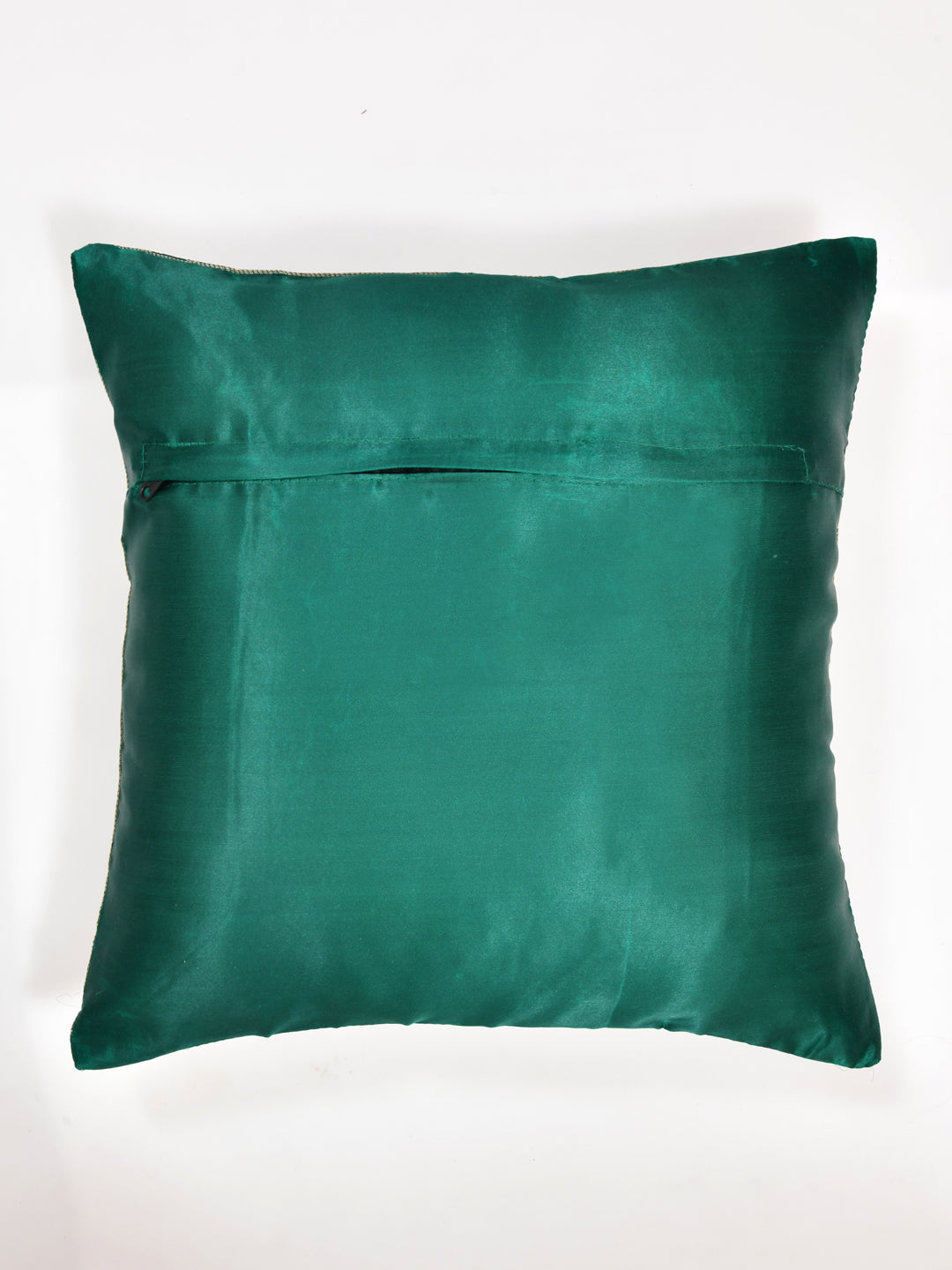 Set of 2 Banarasi Zari Cushion Cover - 16X16 Inches11100817