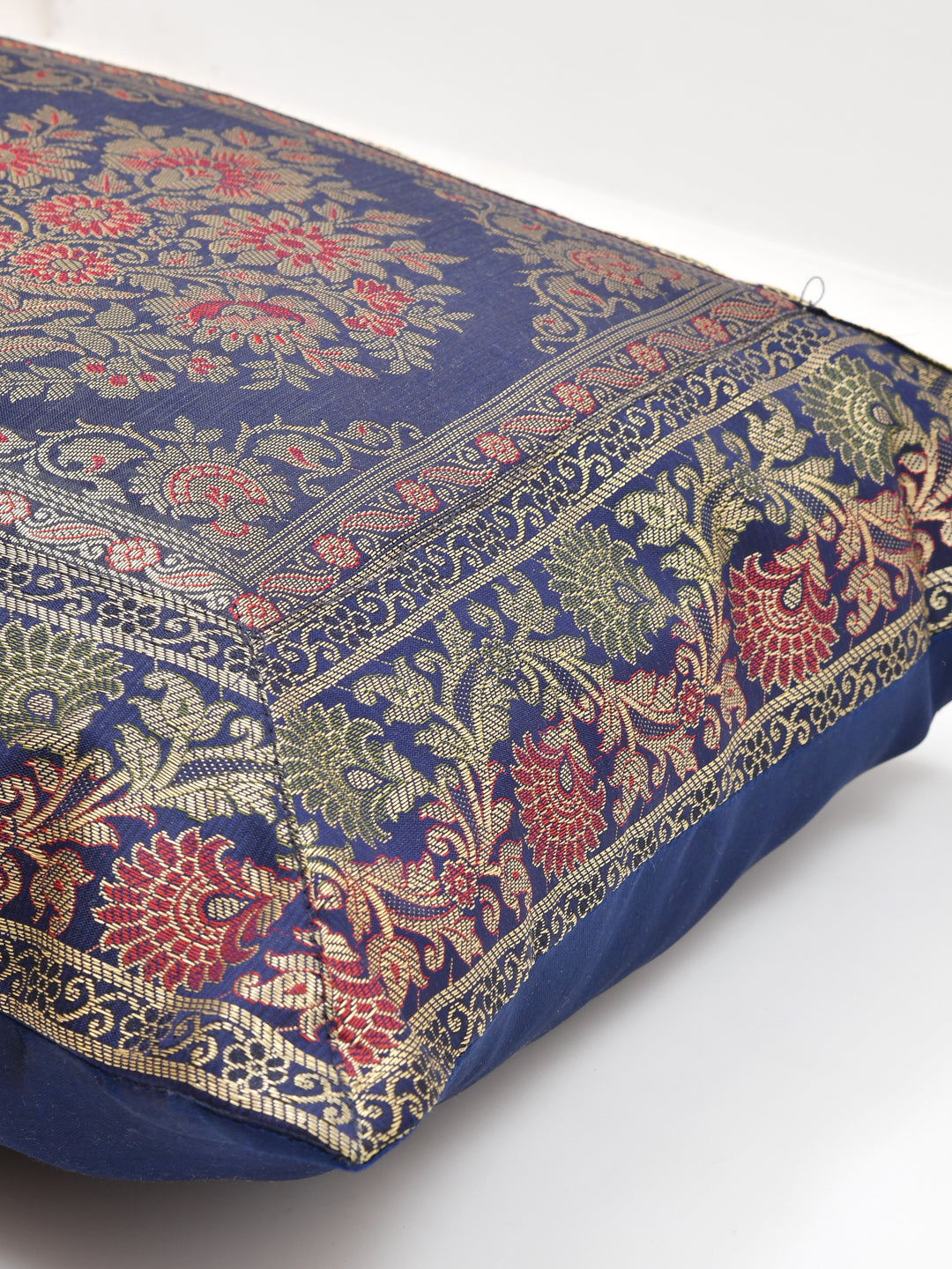 Set of 2 Banarasi Zari Cushion Cover - 16X16 Inches11100822