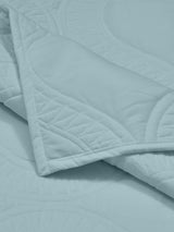 Cotton Quilted Reversible King Size Bedcover with 2 Pillow Covers