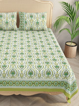 Double King Bedsheet with 2 Pillow Covers