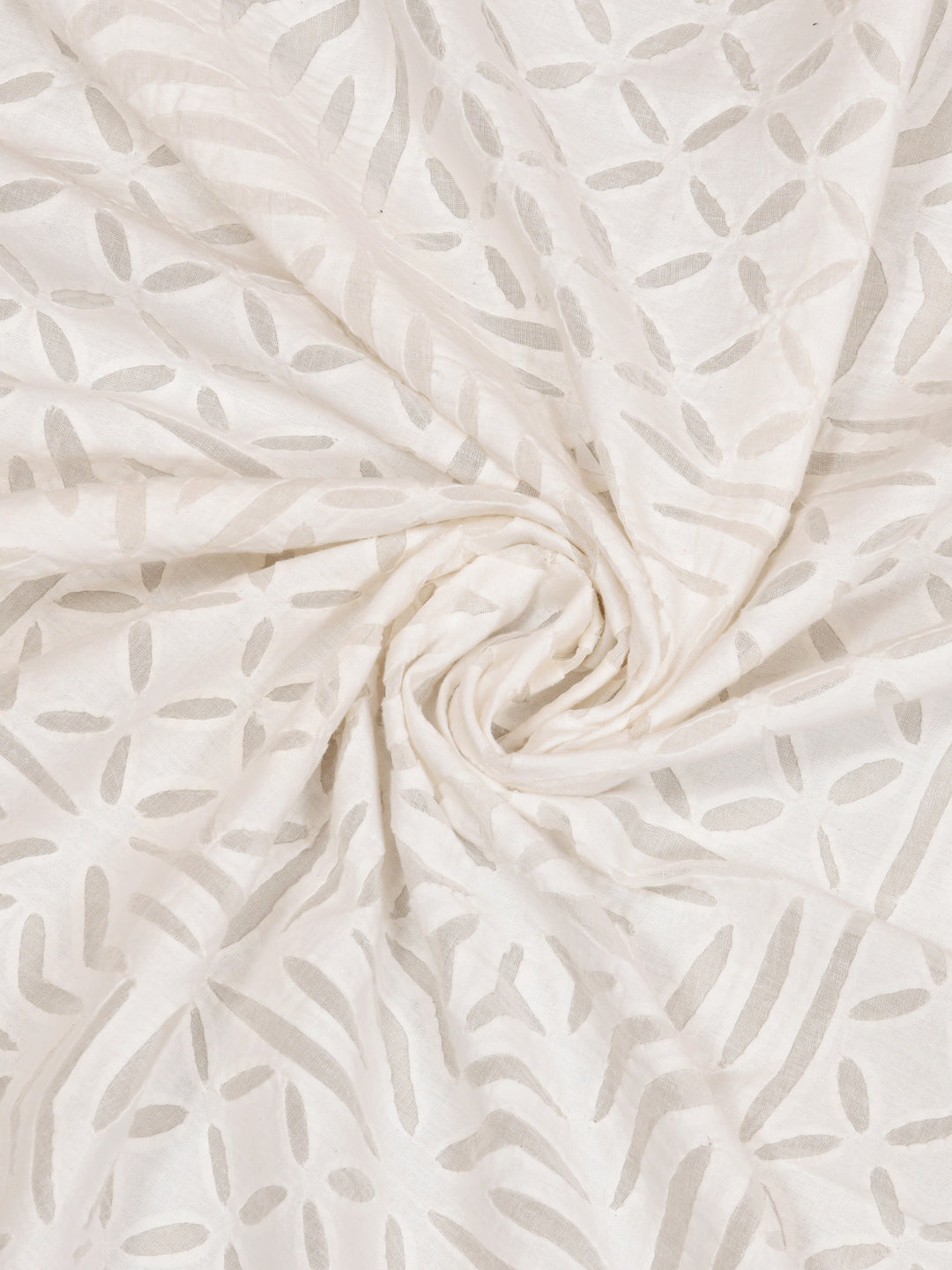 Applique cut work cotton Bedcover with 2 Pillow Covers