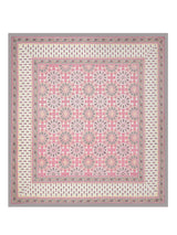 Floral Print Super King Cotton Bedsheet with 2 Pillow Covers