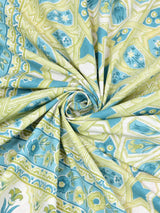 Floral Print Cotton Super King Bedsheet with 2 Reversible Pillow Covers