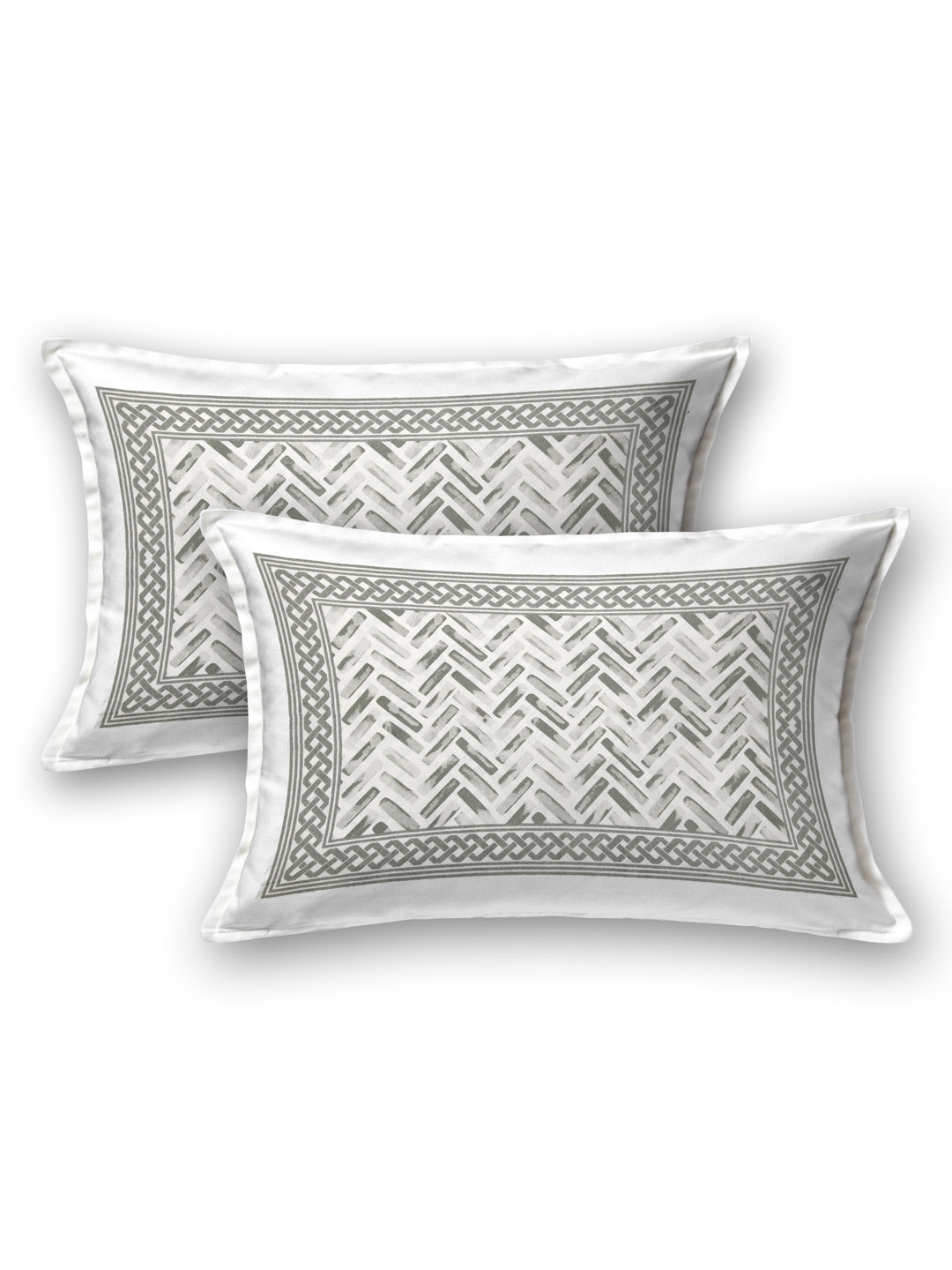 Cotton Double King Bedsheet with 2 Pillow Covers