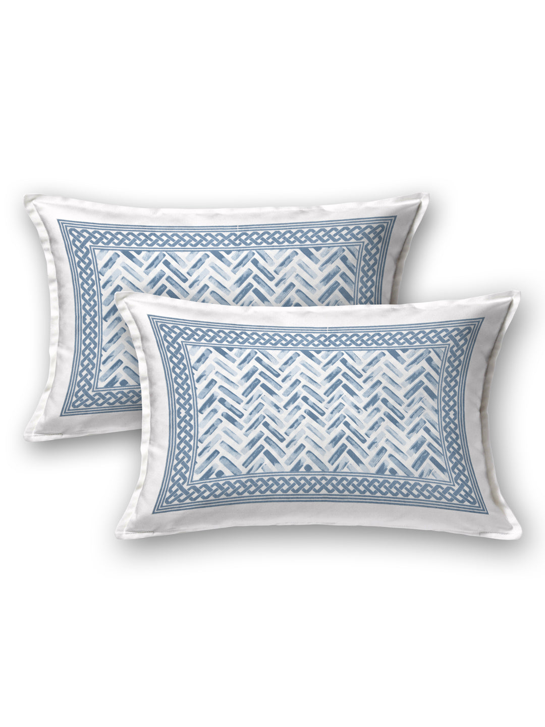 Cotton Double King Bedsheet with 2 Pillow Covers