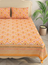 Double King Bedsheet with 2 Pillow Covers