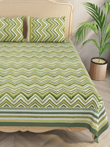 Double King Bedsheet with 2 Pillow Covers