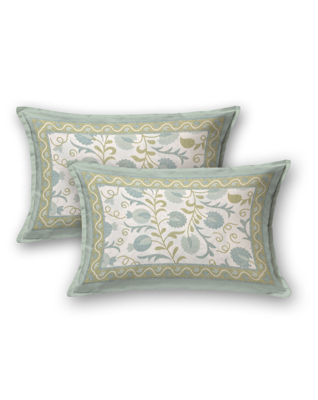 Cotton Double King Bedsheet with 2 Pillow Covers
