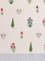 Handblock Printed Double King Bedsheet with 2 Pillow Covers