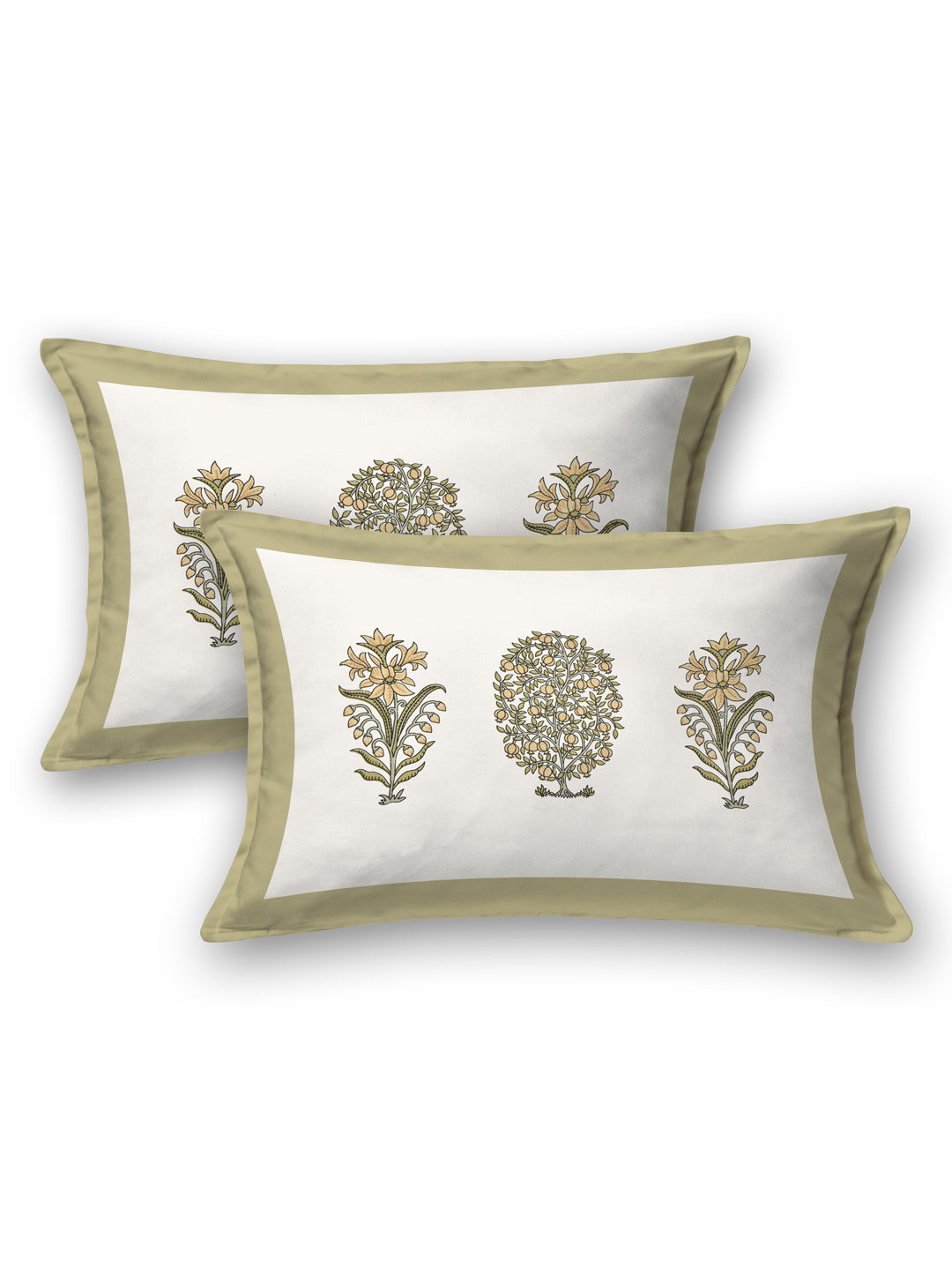 Cotton Double King Bedsheet with 2 Pillow Covers