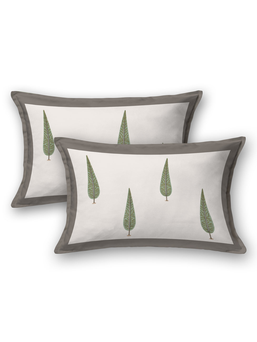 Handblock Print Super King Bedsheet in Extra Soft Percale Cotton with 2 Pillow covers
