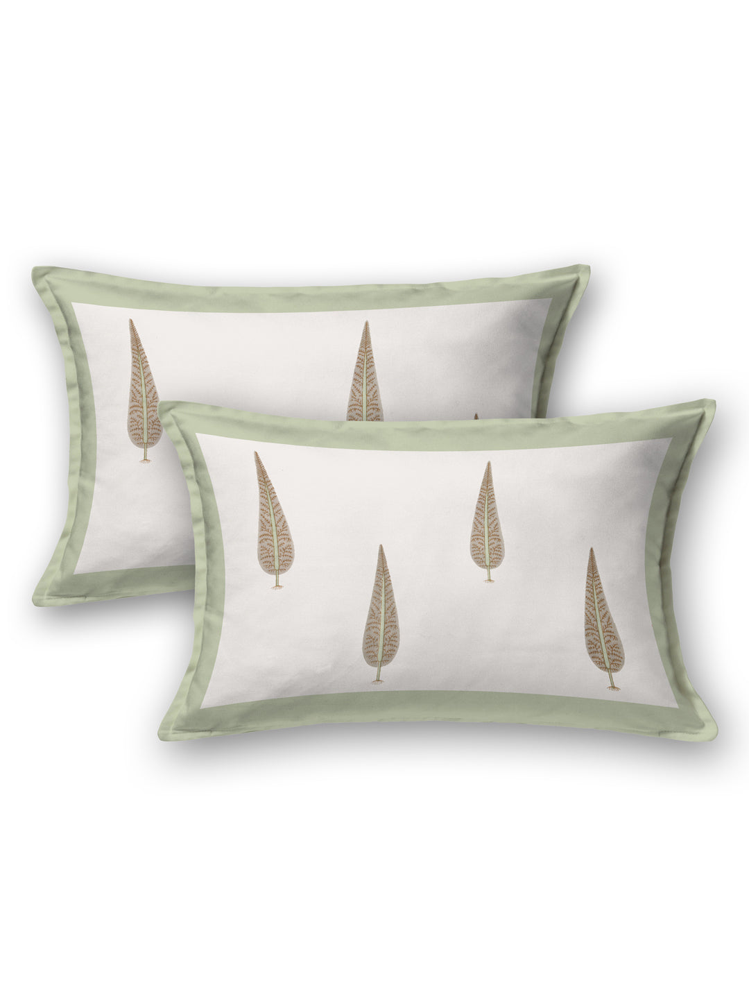 Handblock Print Super King Bedsheet in Extra Soft Percale Cotton with 2 Pillow covers
