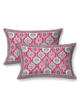 Double King Bedsheet with 2 Pillow Covers