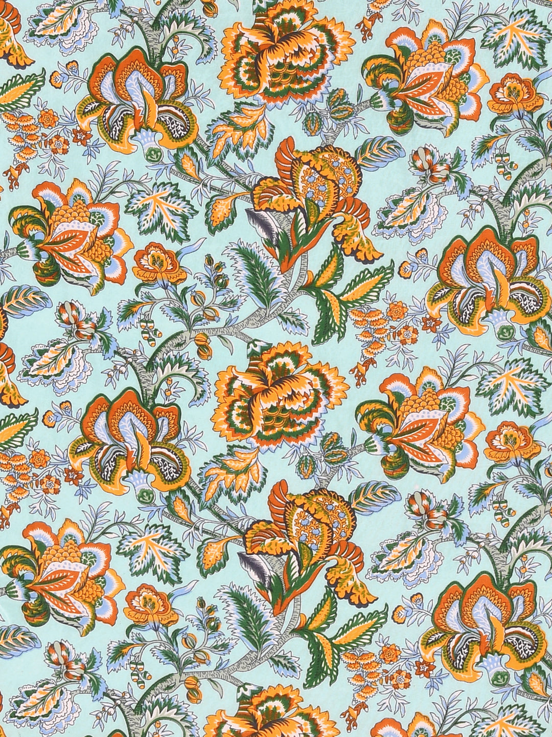 Floral print fitted Bedsheets with elastic and 2 Pillow Covers